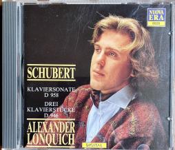 KLAVIERSONATE D958 DREI KLAVIERSTUCKE D946  di Schubert Franz (1797-1828)