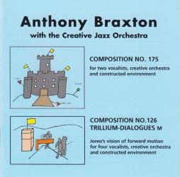 Composition No. 175,  Composition No. 126 Trillium-Dialogues M di Anthony Braxton - CD