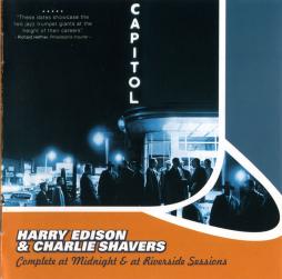 Complete At Midnight & At Riverside Sessions di Harry Edison & Charlie Shavers - CD