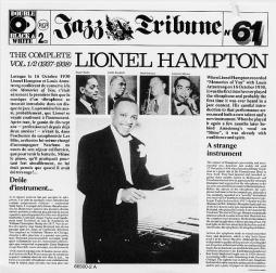 The Complete Lionel Hampton Vol. 1/2 (1937-1938) di Lionel Hampton - CD