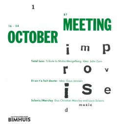 October Meeting 87 di October Meeting 87 - CD