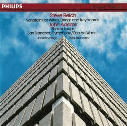 Variations For Winds, Strings And Keyboards / Shaker Loops di Steve Reich - CD