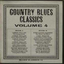 Country Blues Classics Volume 4 di Country Blues Classics Volume 4 - LP