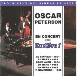En Concert Avec Europe 1 1961-1969 di Oscar Peterson - CD