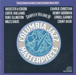 Sampler Volume III di Columbia Jazz Masterpieces - CD