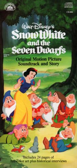 Walt Disney's Snow White And The Seven Dwarfs: Original Motion Picture Soundtrack And Story di Various - CD