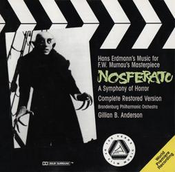 Nosferatu - A Symphony Of Horror Complete Restored Version di Hans Erdmann - Gillian Anderson (2), Brandenburg Philharmonic Orchestra - CD