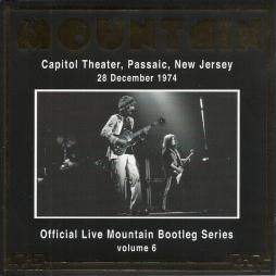 Capitol Theater, Passaic, New Jersey, 1974 di Mountain - CD