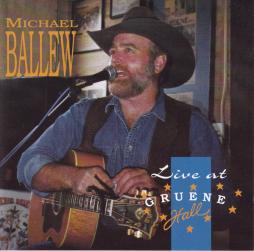 Live At Gruene Hall di Michael Ballew - CD