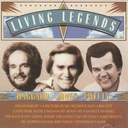 Living Legends: Haggard Jones Twitty di Various - CD