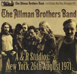 A & R Studios: New York, 26th August 1971 di Allman Brothers Band - CD