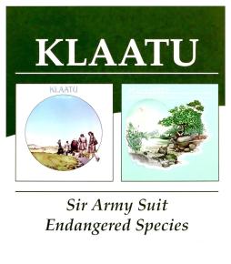 Sir Army Suit / Endangered Species di Klaatu - CD Sir Army Suit / Endangered Species di Klaatu - CD