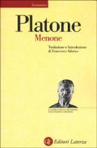 Menone  di Platone - libri