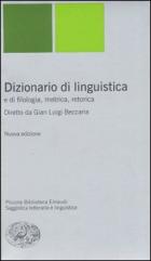 Dizionario Di Linguistica  di Beccaria - libri