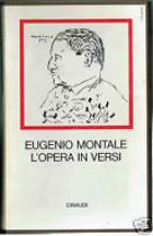 Opera In Versi  di Montale Eugenio - libri