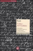 Critica Del Giudizio  di Kant Immanuel - libri