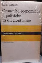 Cronache Economiche E Politiche Di Un Trentennio Vol 4  di Einaudi Luigi - Libro