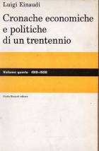 Cronache Economiche E Politiche Di Un Trentennio Vol 5  di Einaudi Luigi - libri