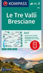 Tre Valli Bresciane  di Kompass - libri