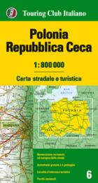 Polonia Repubblica Ceca 1:800.000. Carta Stradale E Turistica. Ediz. Multilingue  di 2018 - libri
