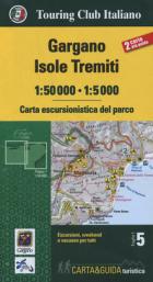 Gargano Isole Tremiti 1:50.000-1:5000 Carta Escursionistica Del Parco. Con Libro: Guida Del Parco  di Aa.vv. - libri