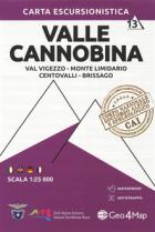 Carta Escursionistica Valle Cannobina. Scala 1:25.000. Ediz. Italiana, Inglese, Tedesca E Francese. di Aa.vv. - libri Carta Escursionistica Valle Cannobina. Scala 1:25.000. Ediz. Italiana, Inglese, Tedesca E Francese. di Aa.vv. - libri
