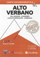 Carta Escursionistica Alto Verbano. Scala 1:25.000. Ediz. Italiana, Inglese, Francese E Tedesca....  di Aa.vv. - libri