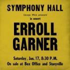 Symphony Hall Concert  di Erroll Garner - LP