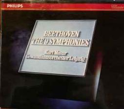 The 9 Symphonies - 4 Overtures (Masur) di Beethoven Ludwig Van (1770-1827) - LP