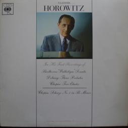In His First Recordings (Beethoven, Debussy, Chopin) di Horowitz Vladimir (1903-1989) - LP