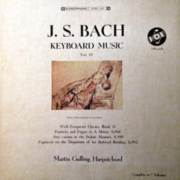 Keyboard Music Vol. 4  di Bach Johann Sebastian (1685-1750) - LP