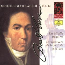 Mittlere Streichquartette Opp. 59, 74, 95 di Beethoven Ludwig Van (1770-1827) - CD