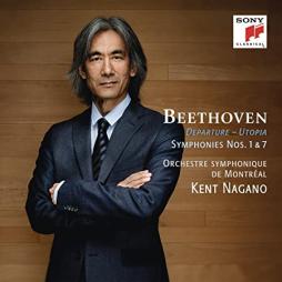 Sinfonia 1 In Do Magg., Op. 21 - Sinfonia 7 In La Magg. Op. 92 (Nagano)  di Beethoven Ludwig Van (1770-1827) - LP