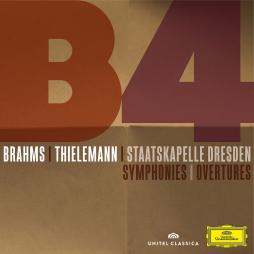 Sinfonie 1-4, Concerto Per Pianoforte 1-2, Concerto Per Violino (3CD, Pollini) di Brahms Johannes (1833-1897) - CD