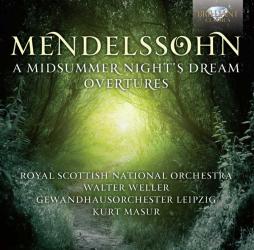 Midsummer Night's Dream - Overtures (Weller; Masur) di Mendelssohn Felix (1809-1847) - CD
