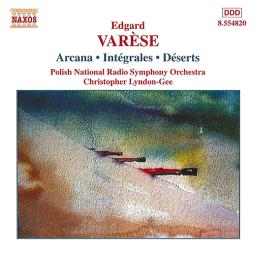 Arcana - Octandre - Offrandes - Intégrales - Déeserts di Varèse Edgard (1883-1965) - LP