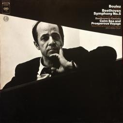 Symphony 5 - Calm Sea And Prosperous Voyage (op. 112) (Boulez) di Beethoven Ludwig Van (1770-1827) - LP