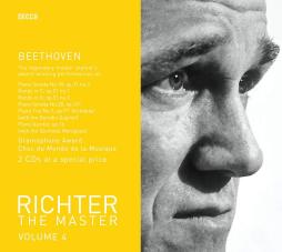 Richter The Master Vol. 4 (Beethoven) di Richter Sviatoslav (pianoforte) - cd