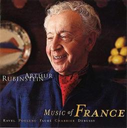 Music Of France  di Rubinstein Arthur (1887-1982) - CD