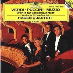 Verdi - Puccini - Muzio: Quartetti D'Archi (Hagen Quartett) di AA.VV. (Compositori) - LP