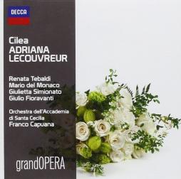 Adriana Lecouvreur (Tebaldi, Del Monaco) di Cilea Francesco (1866-1950) - CD