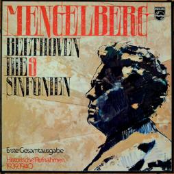 9 Sinfonie (Mengelberg) di Beethoven Ludwig Van (1770-1827) - LP
