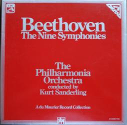 9 Sinfonie (Sanderling) di Beethoven Ludwig Van (1770-1827) - LP