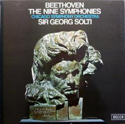 9 Sinfonie (Solti) di Beethoven Ludwig Van (1770-1827) - LP