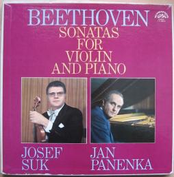 Sonatas For Violin And Piano (Suk, Panenka) di Beethoven Ludwig Van (1770-1827) - LP