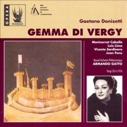 Gemma Di Vergy (Caballe) di Donizetti Gaetano (1797-1848) - CD Gemma Di Vergy (Caballe) di Donizetti Gaetano (1797-1848) - CD