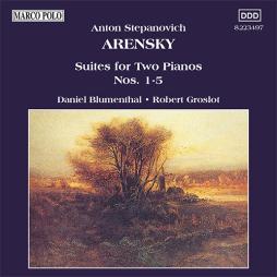 Suites For Two Pianos 1-5 di Arensky Anton Stepanovich (1861-1906) - LP