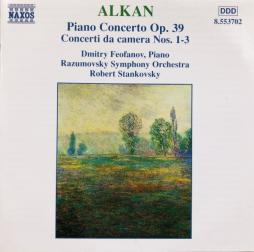 Piano Concerto Op. 39 - Concerti Da Camera 1-3 di Alkan Charles-Valentin (1813-1888) - CD