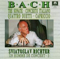 Tre Sonate - Concerto Italiano - Quattro Duetti - Capriccio (Richter) di Bach Johann Sebastian (1685-1750) - CD