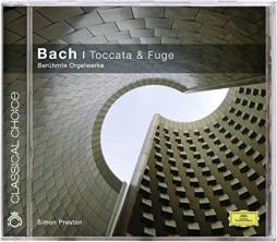 Toccata & Fugue (BWV 565, 542, 534, 538, 593) (Simon Preston) di Bach Johann Sebastian (1685-1750) - CD